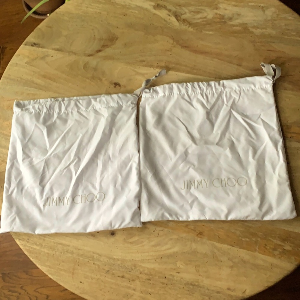 JIMMY CHOO Pair of Dustbag -